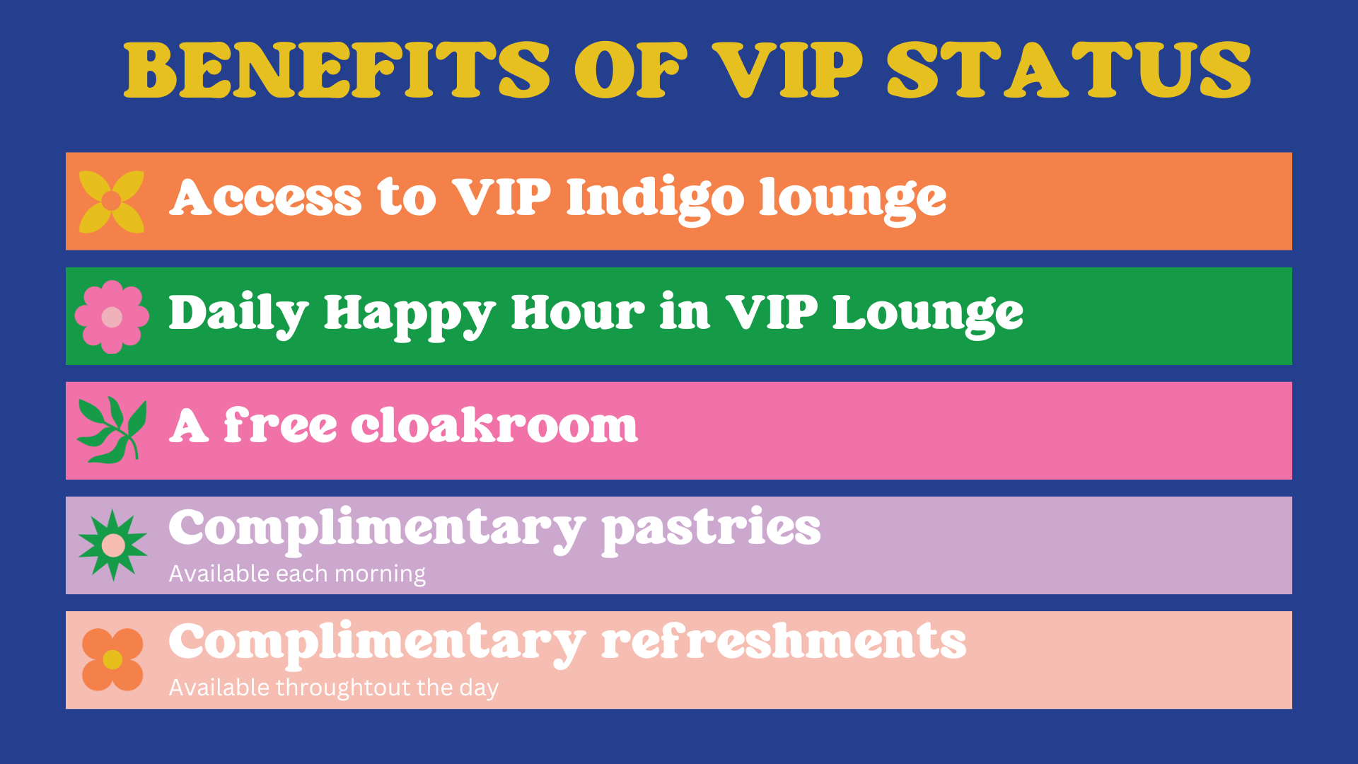 Benefits of VIP